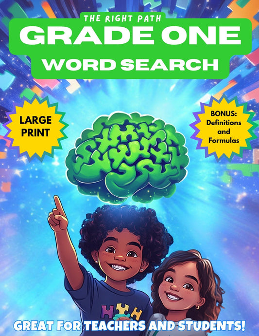 Grade 1 Word Search Book